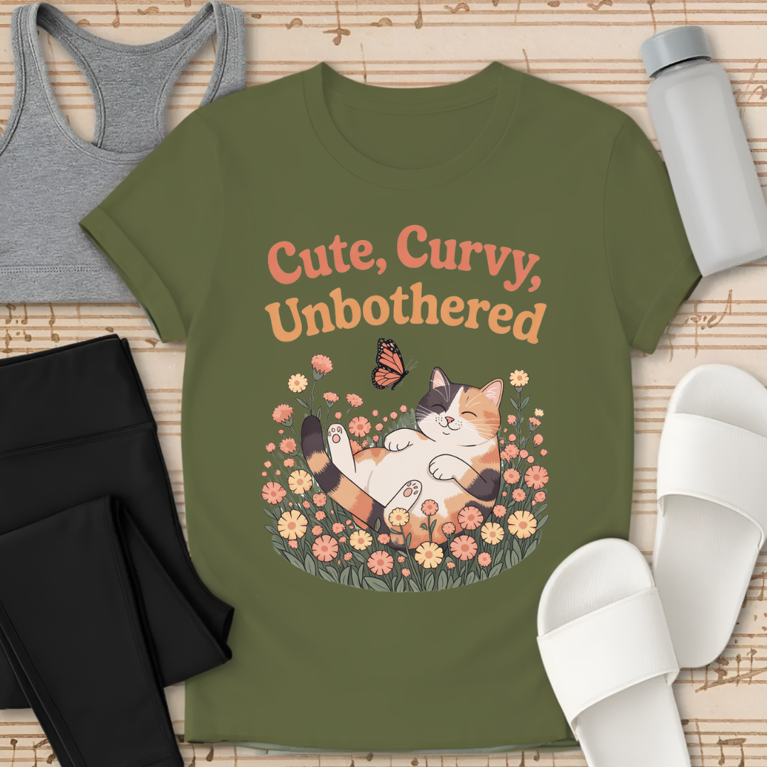 Cute Curvy and Unbothered T-Shirt