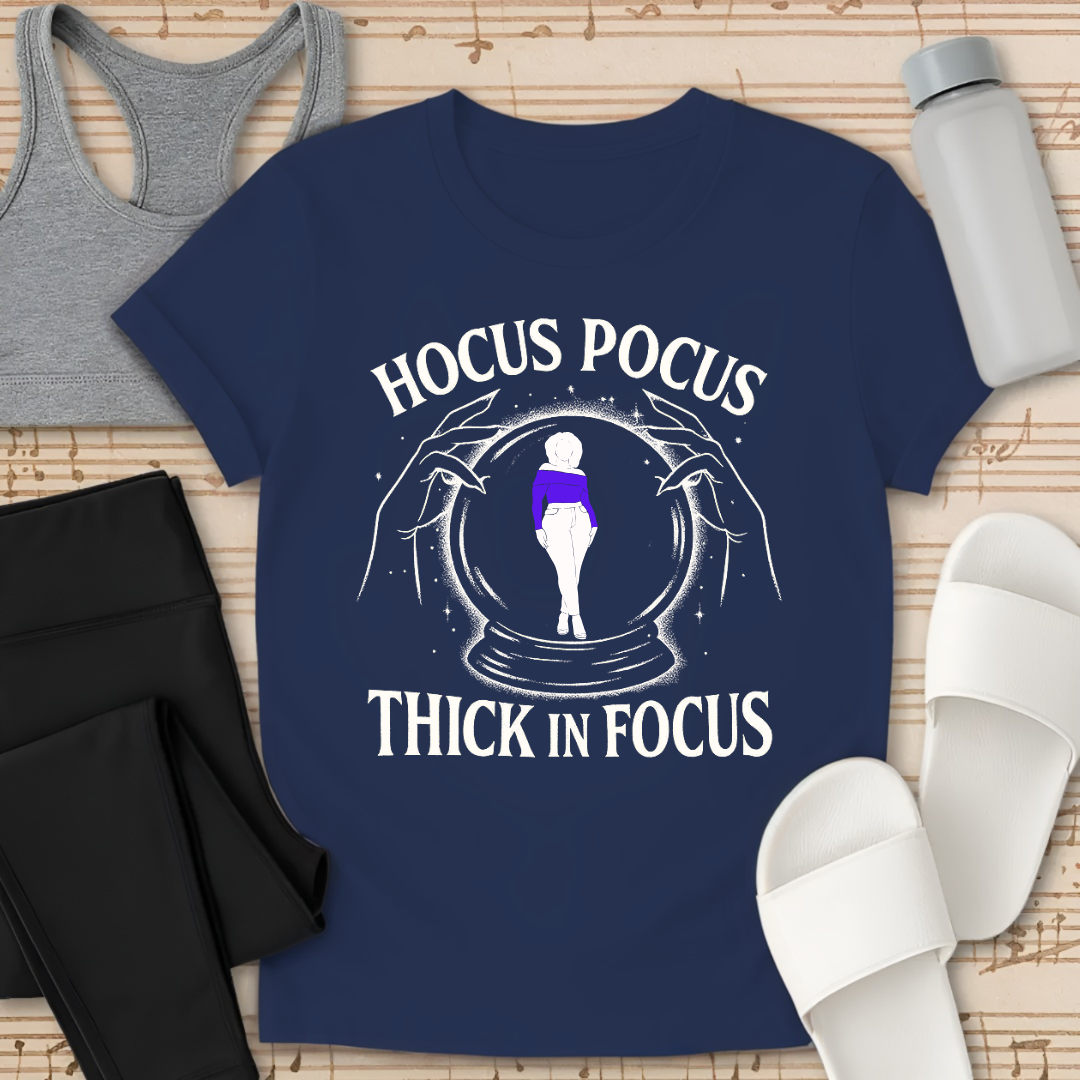 Curvy Thick And Focus T-Shirt