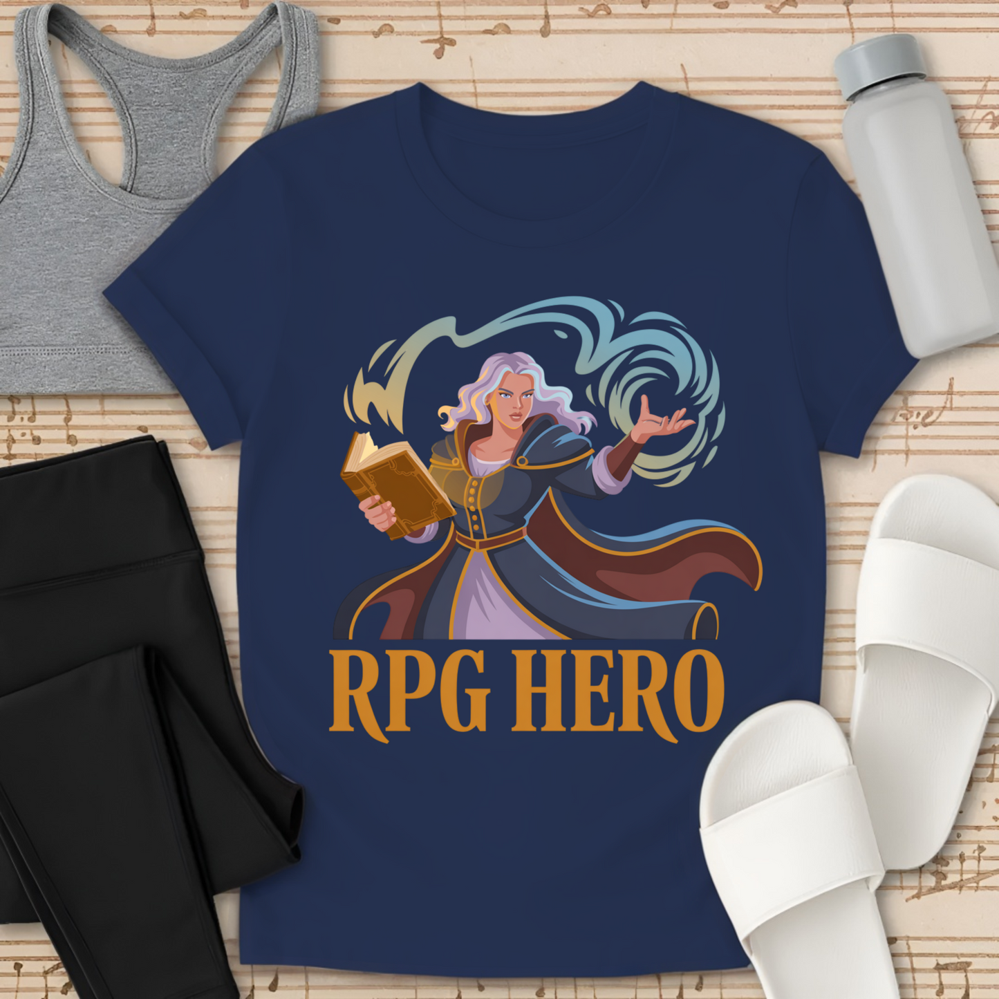 RPG HERO - Spell Caster T-Shirt