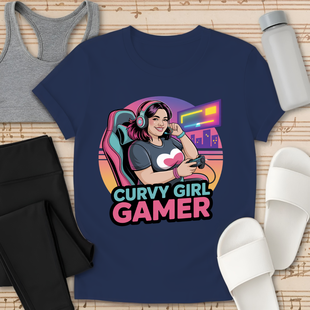 Curvy Girl GamerT-Shirt