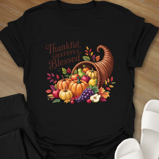 Thankful, Grateful, Blessed T-Shirt
