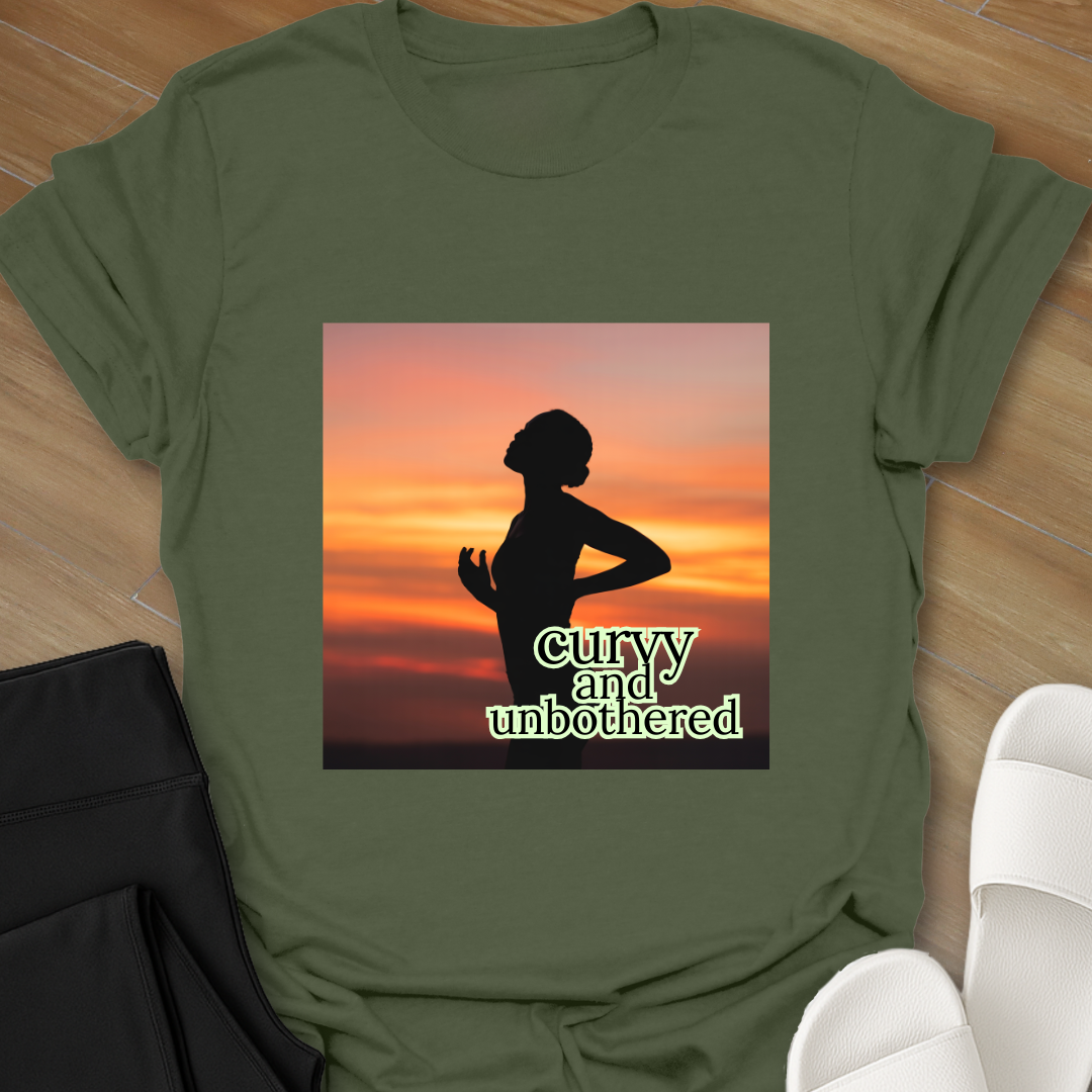 Curvy and Unbothered T-Shirt