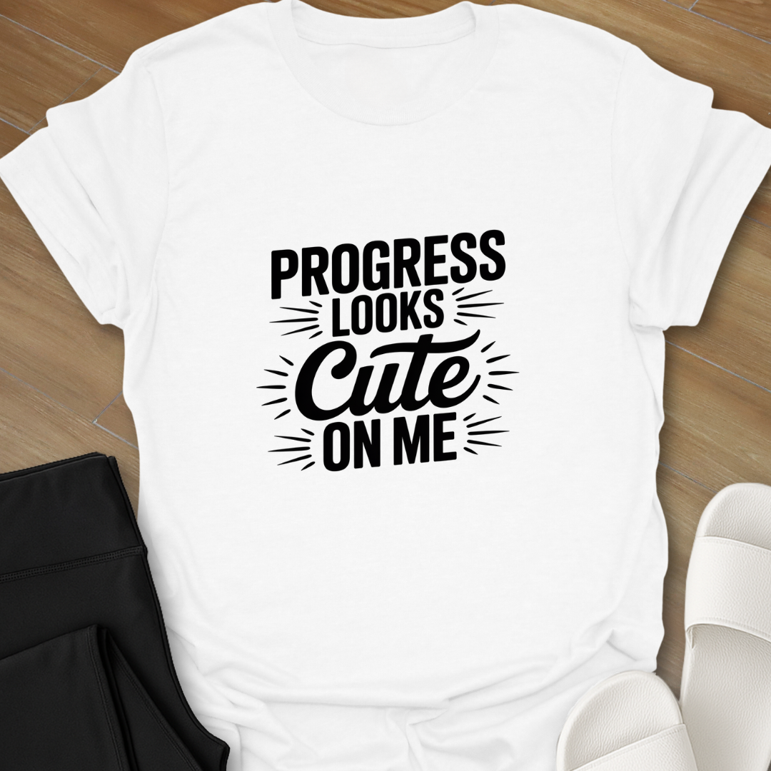 Progress Looks Cute on Me T-Shirt