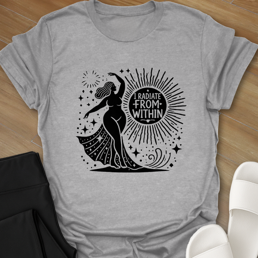 Radiate From Within  T-Shirt