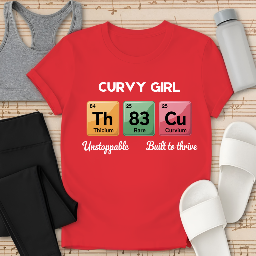 Thiccium Curvy Girl T-Shirt