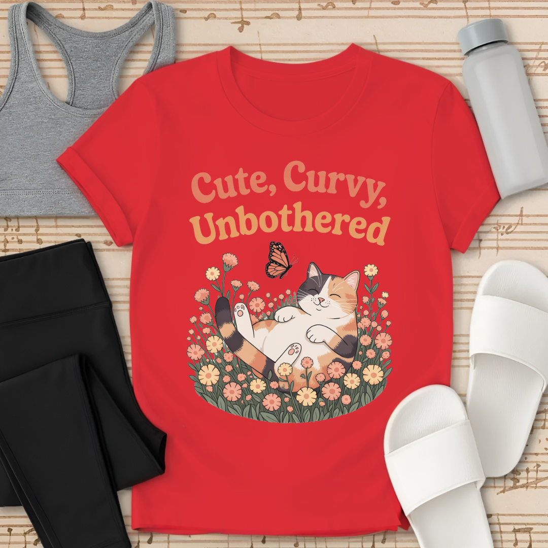 Cute Curvy and Unbothered T-Shirt