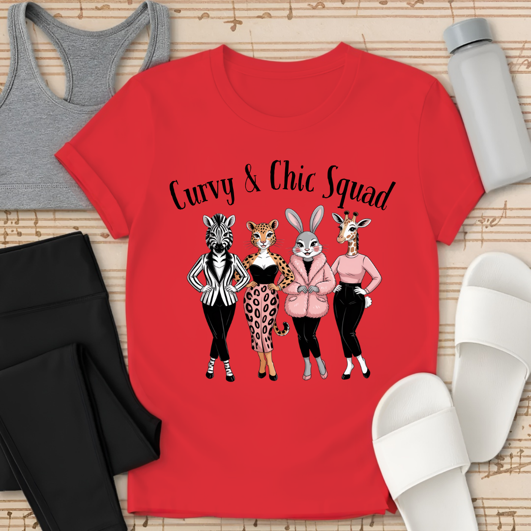 Curvy and Chic Squad T-Shirt