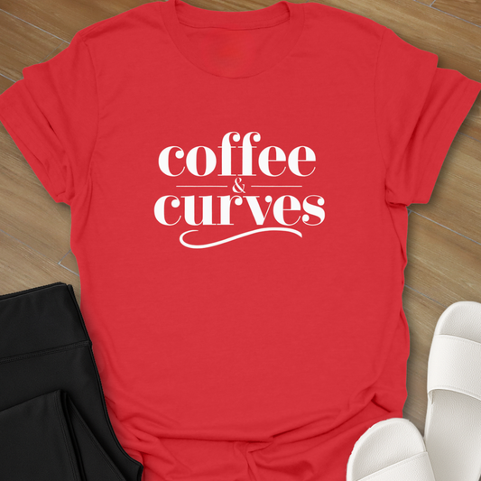 Coffee and Curves T-Shirt