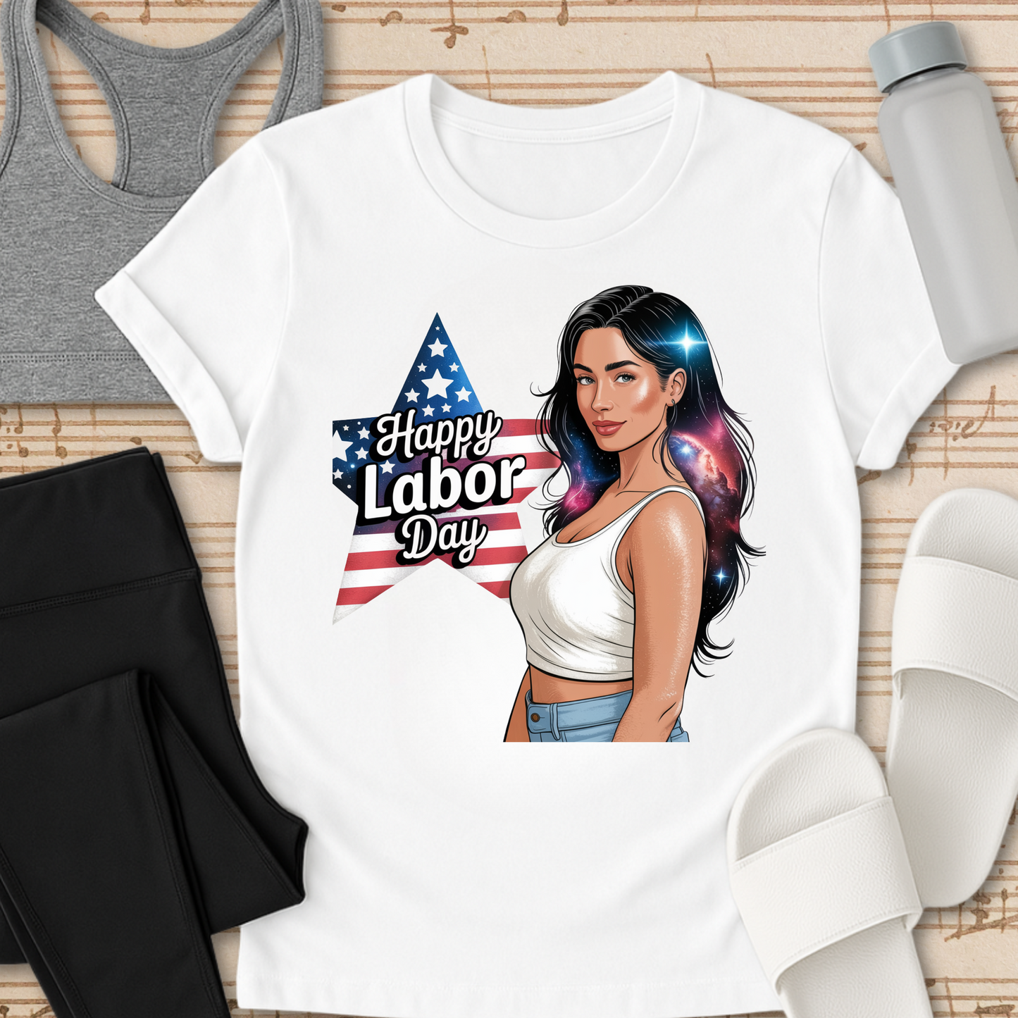 Curvy Girl Stars and Strips