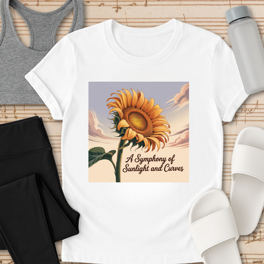 A Symphony of Sunlight and Curves in Full Bloom