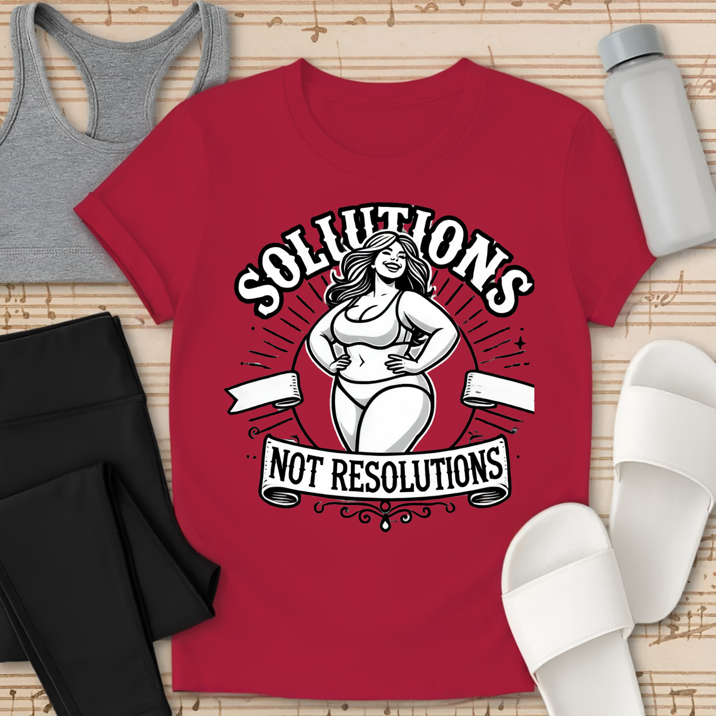 Solutions not Resolutions T-Shirt