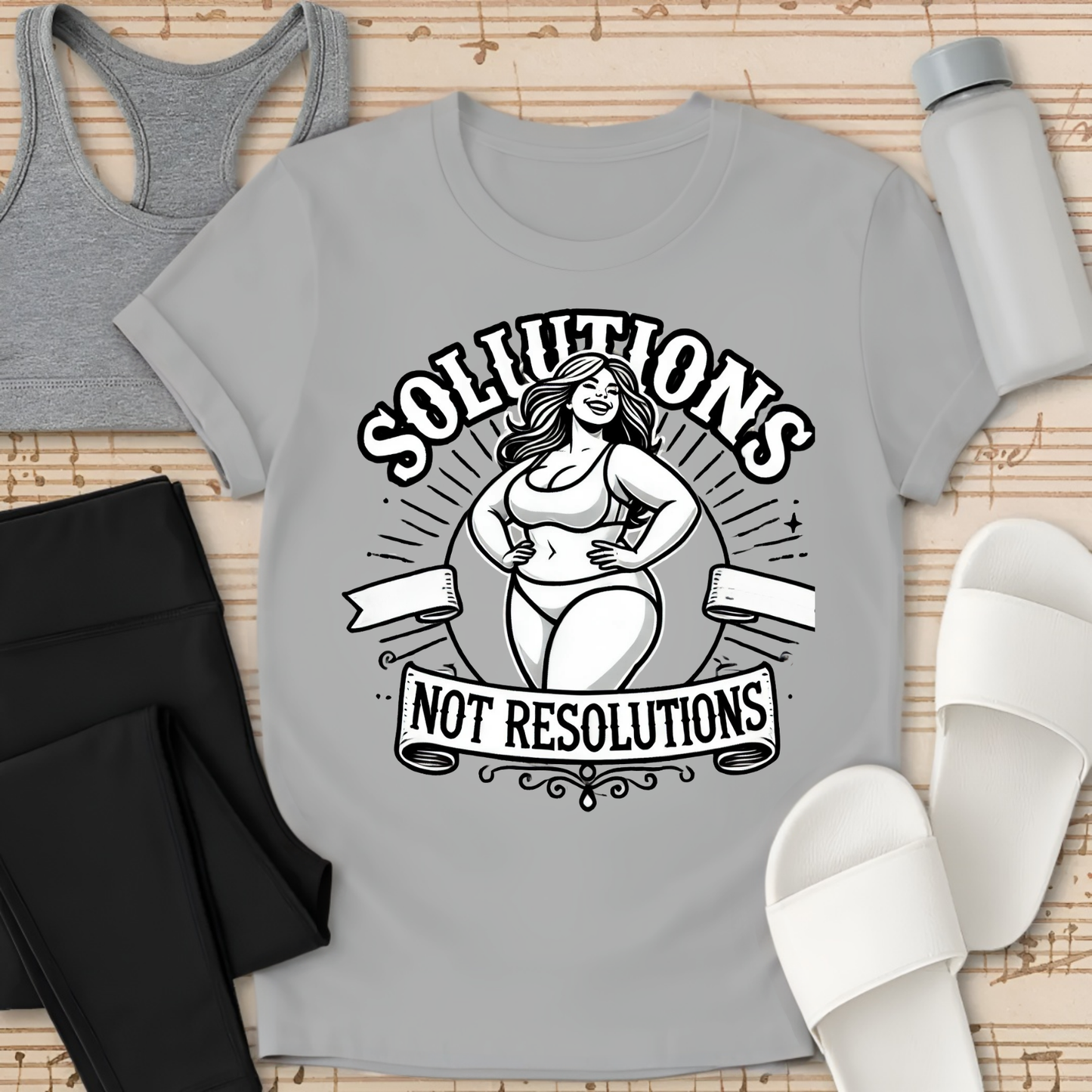 Solutions not Resolutions T-Shirt
