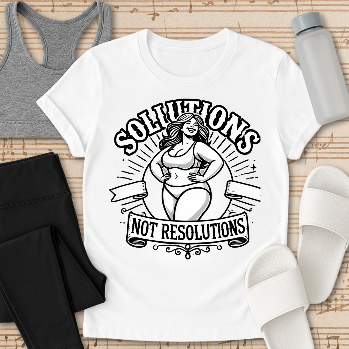 Solutions not Resolutions T-Shirt