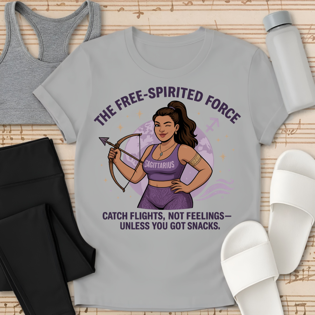 SAGITTARIUS the Free spirited force T-Shirt