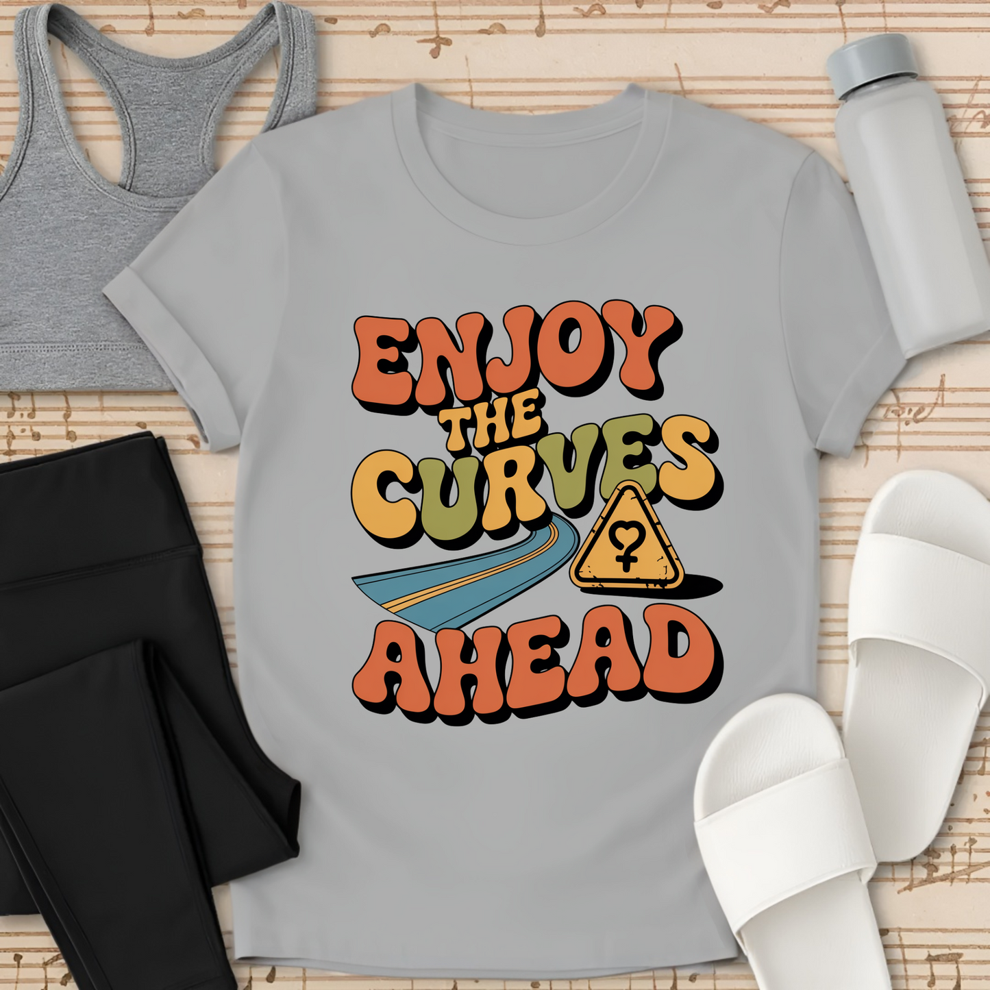 ENJOY the Curves Ahead T-Shirt