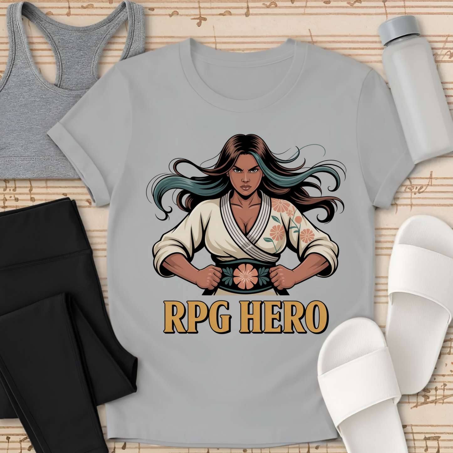 RPG HERO - Enlightened Warrior T-Shirt