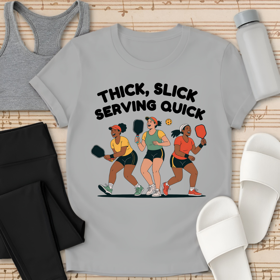 Pickleball: Serving Quick T-Shirt
