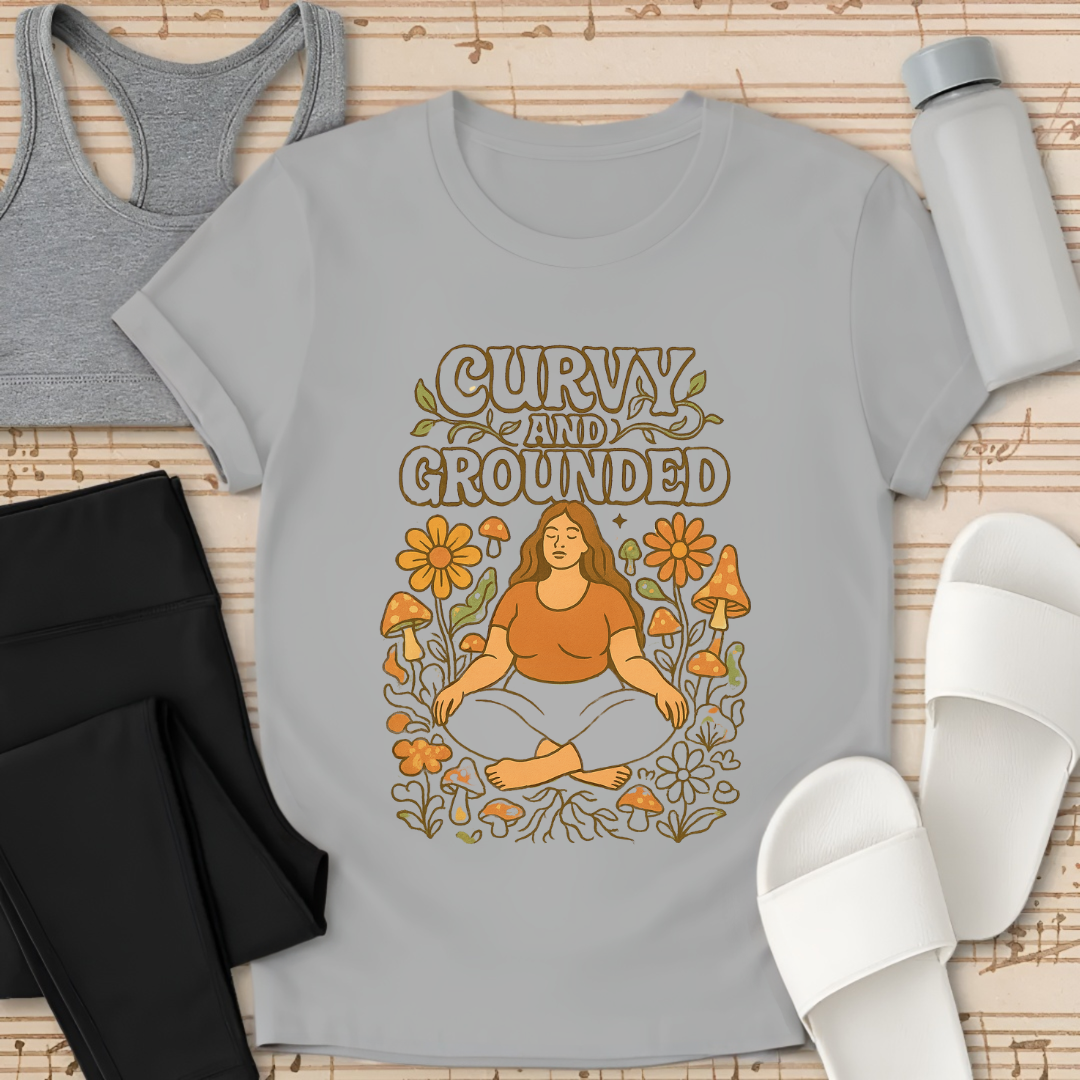 Curvy and Grounded T-Shirt
