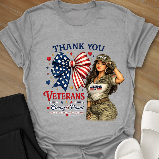 Curvy Girl Vet T-Shirt
