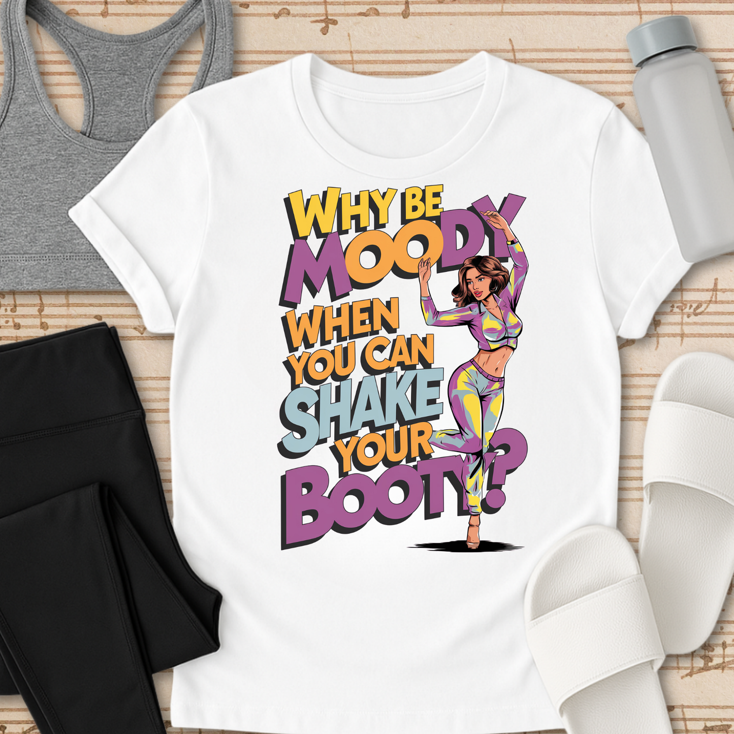 Why Be Moody T-Shirt