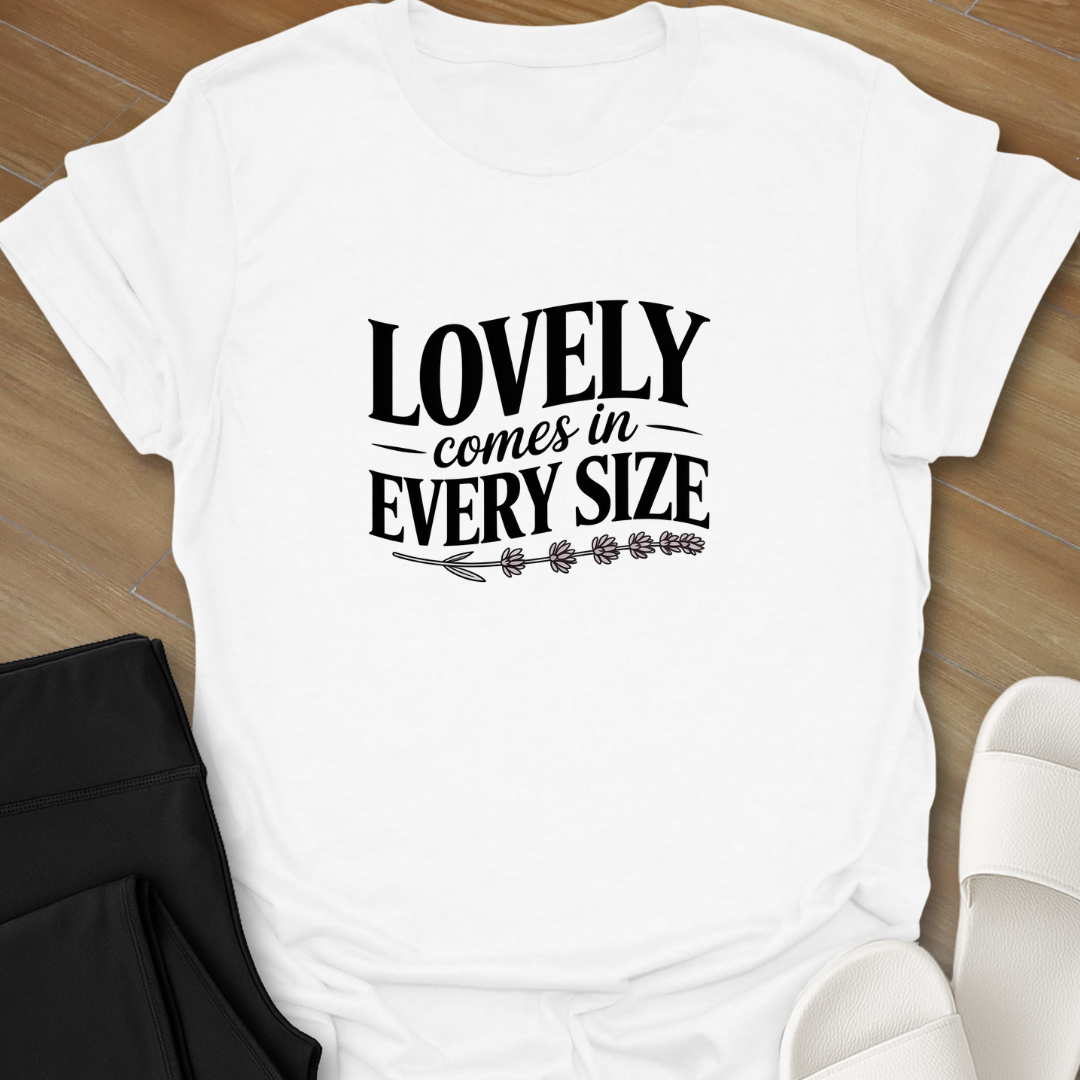 Lovely, Comes in Every Size T-Shirt