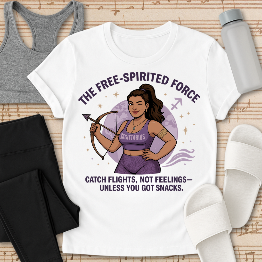 SAGITTARIUS the Free spirited force T-Shirt