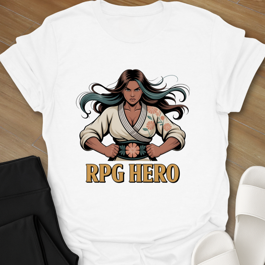 RPG HERO - Enlightened Warrior T-Shirt