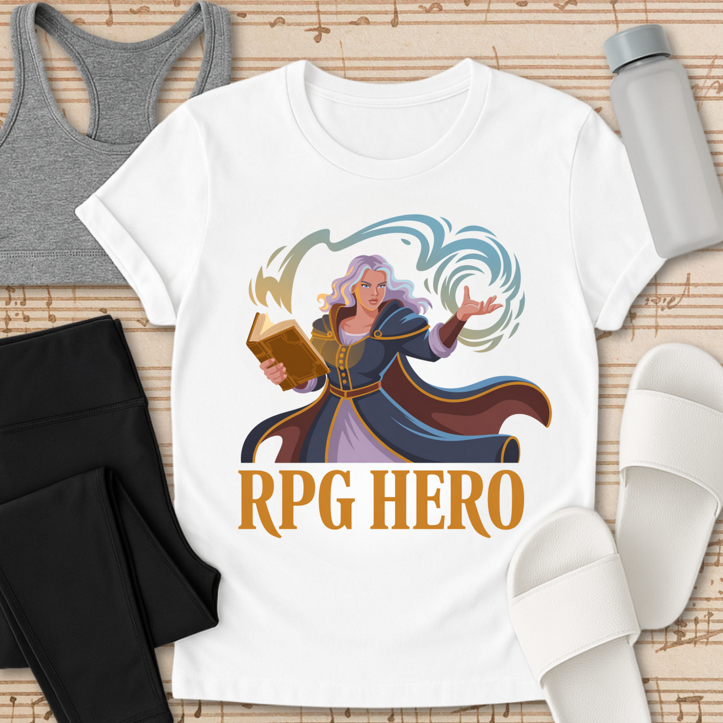 RPG HERO - Spell Caster T-Shirt