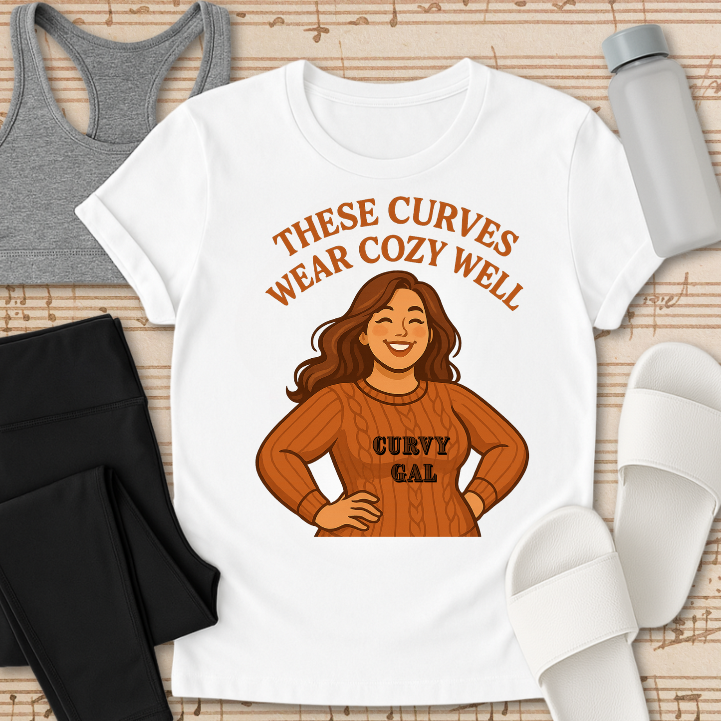These Curves Wear Cozy Well T-Shirt
