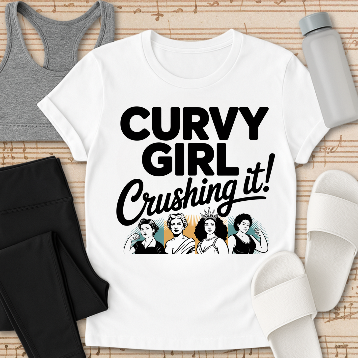 Curvy Girl Crushing it! T-shirt