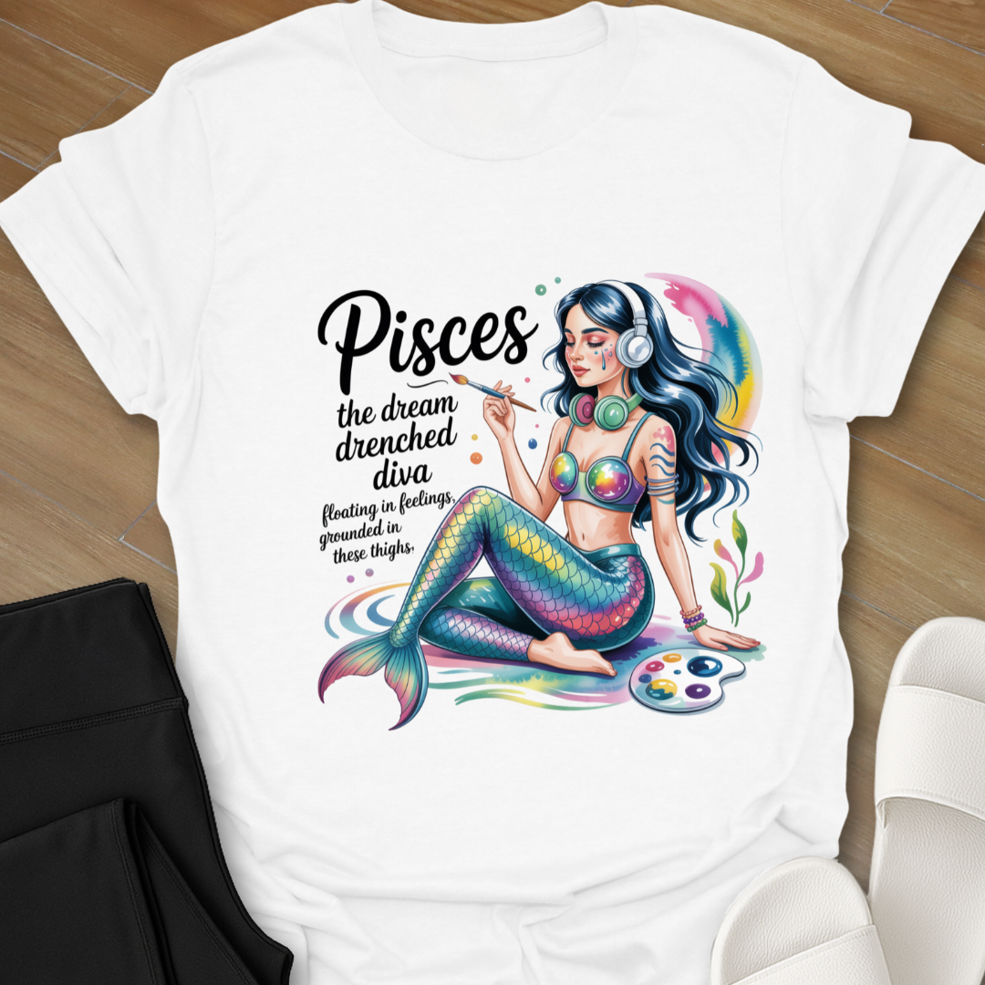 PISCES The dream drenched diva T-Shirt