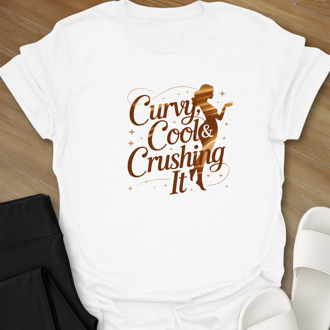 Curvy, Cool & Crushing It T-Shirt