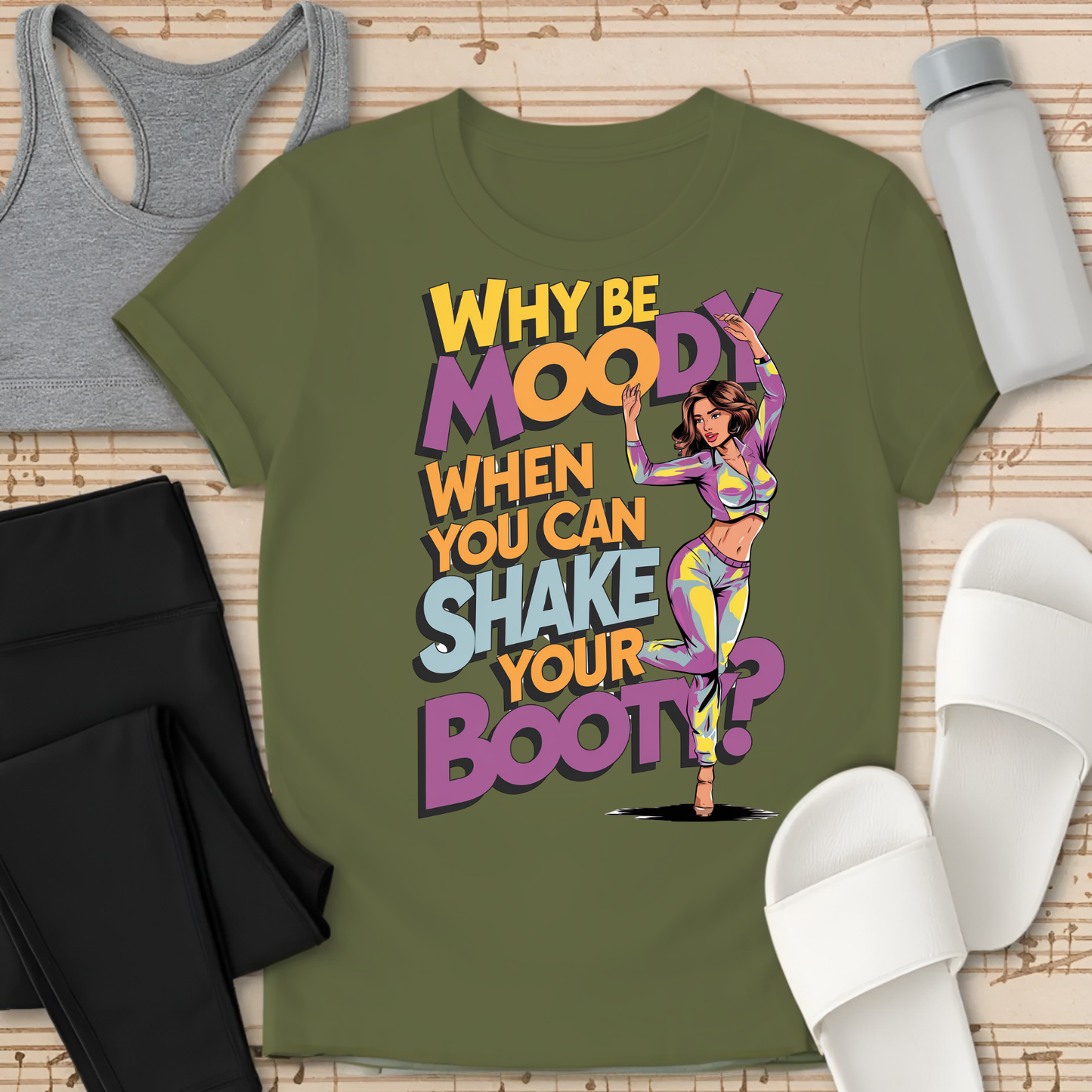 Why Be Moody T-Shirt