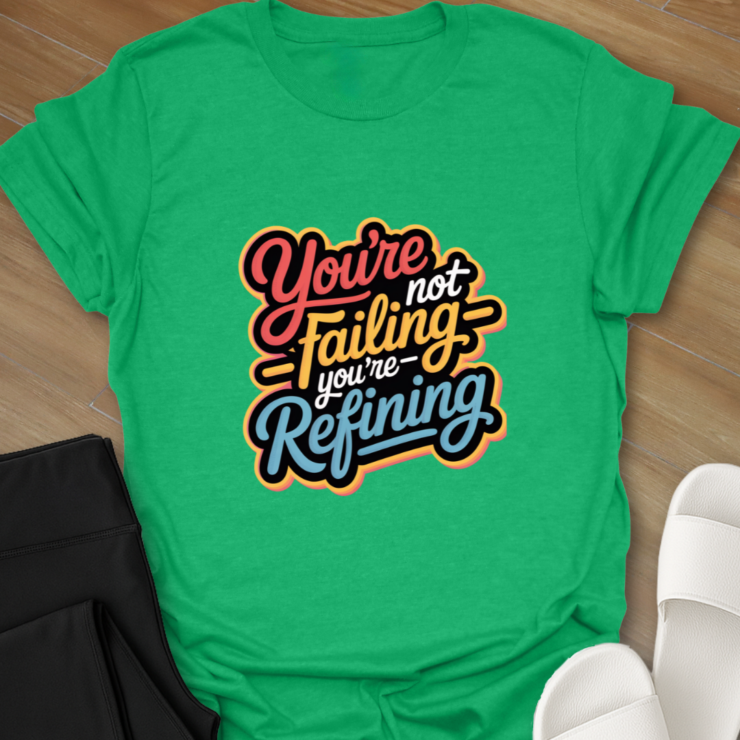 You're Not Failing You're Refining T-Shirt