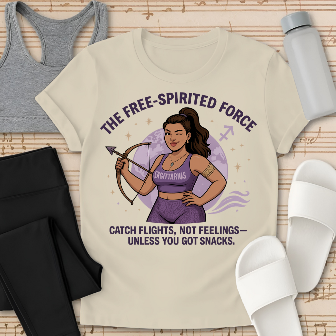 SAGITTARIUS the Free spirited force T-Shirt