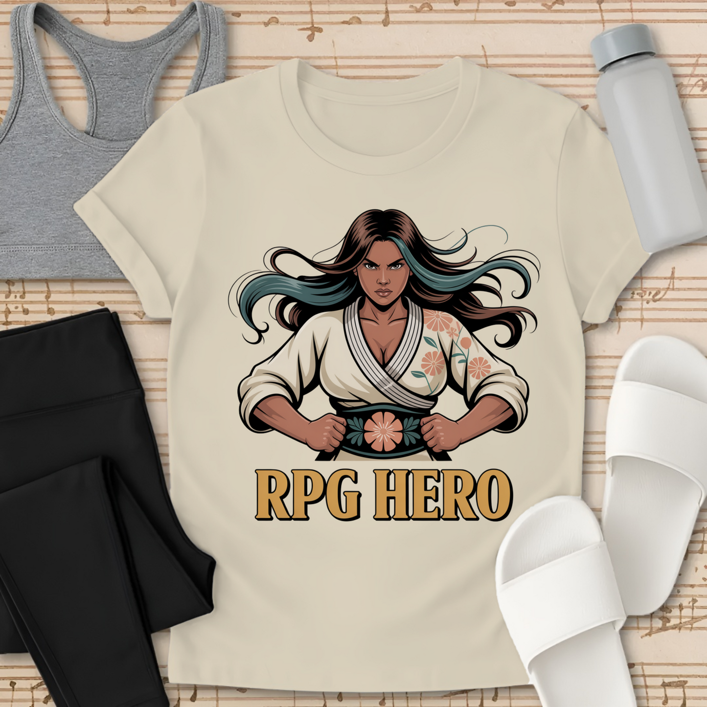 RPG HERO - Enlightened Warrior T-Shirt