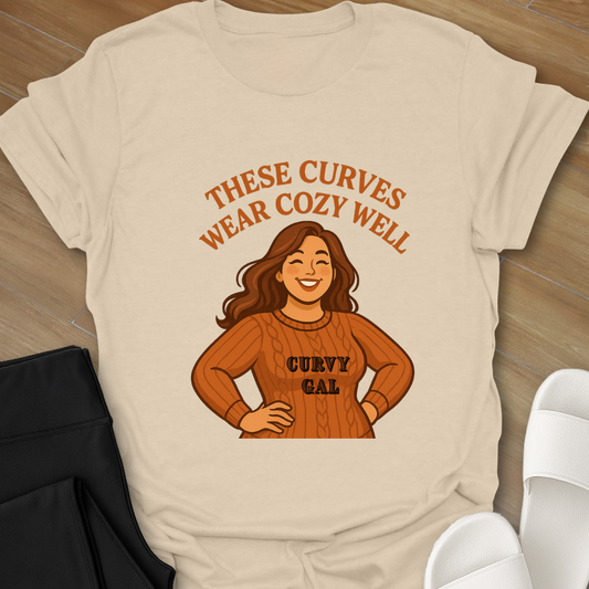 These Curves Wear Cozy Well T-Shirt