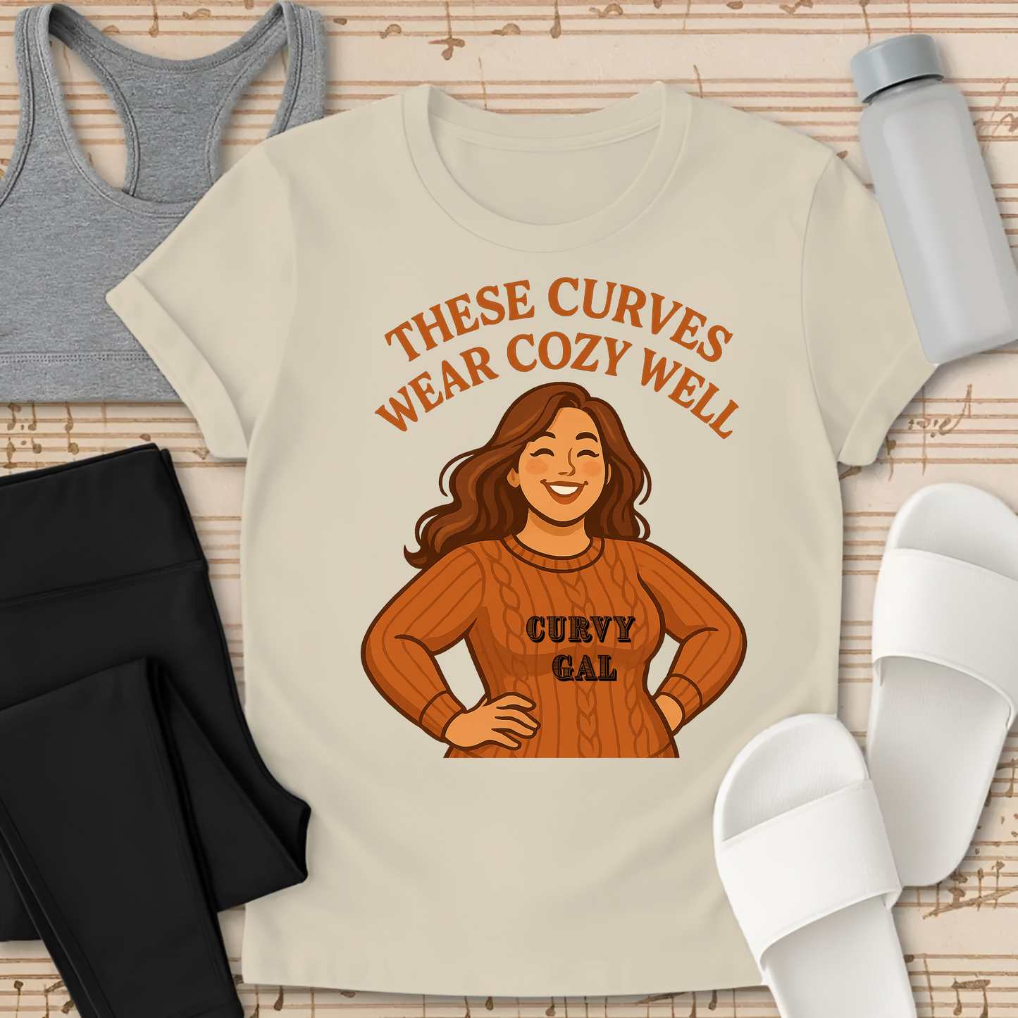 These Curves Wear Cozy Well T-Shirt