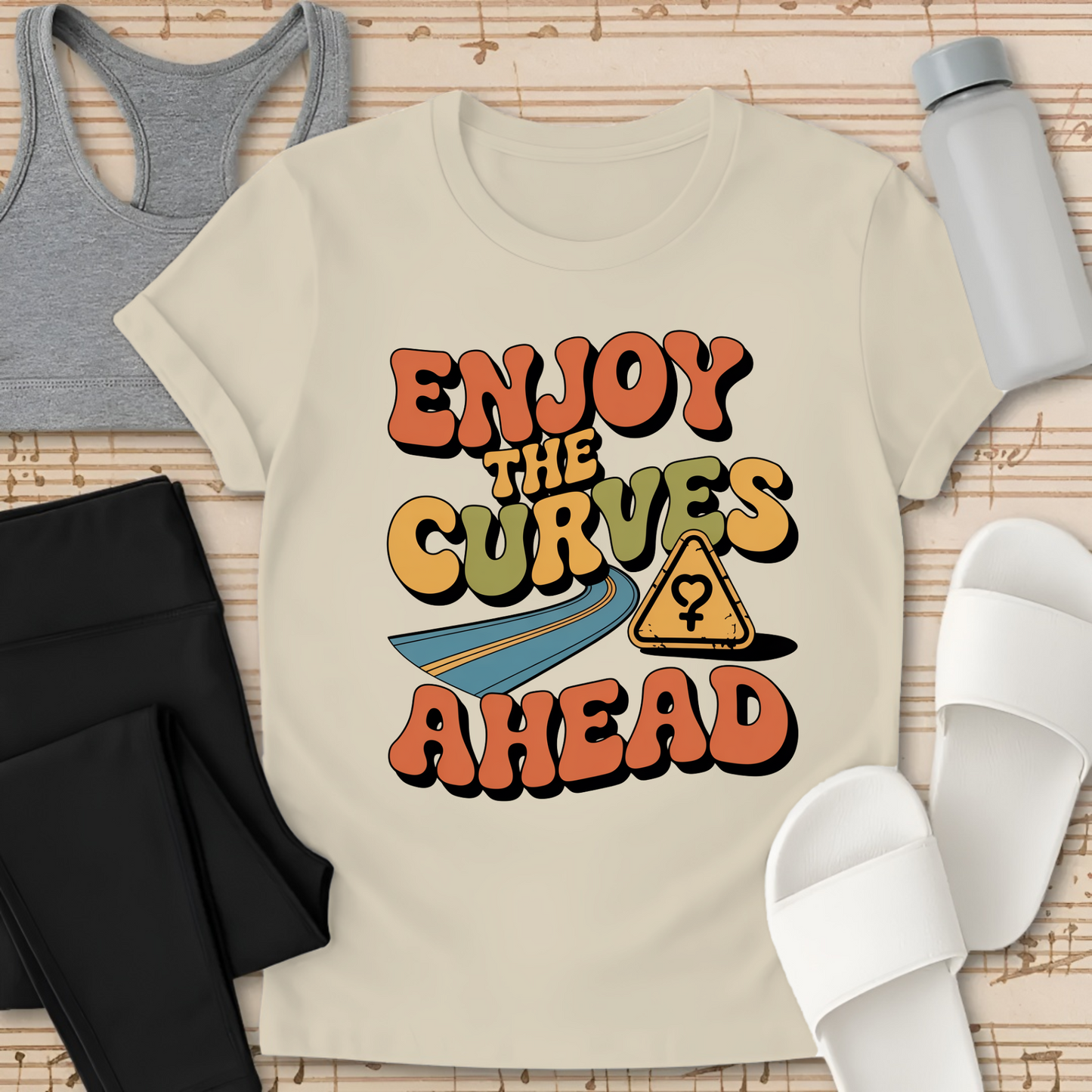 ENJOY the Curves Ahead T-Shirt