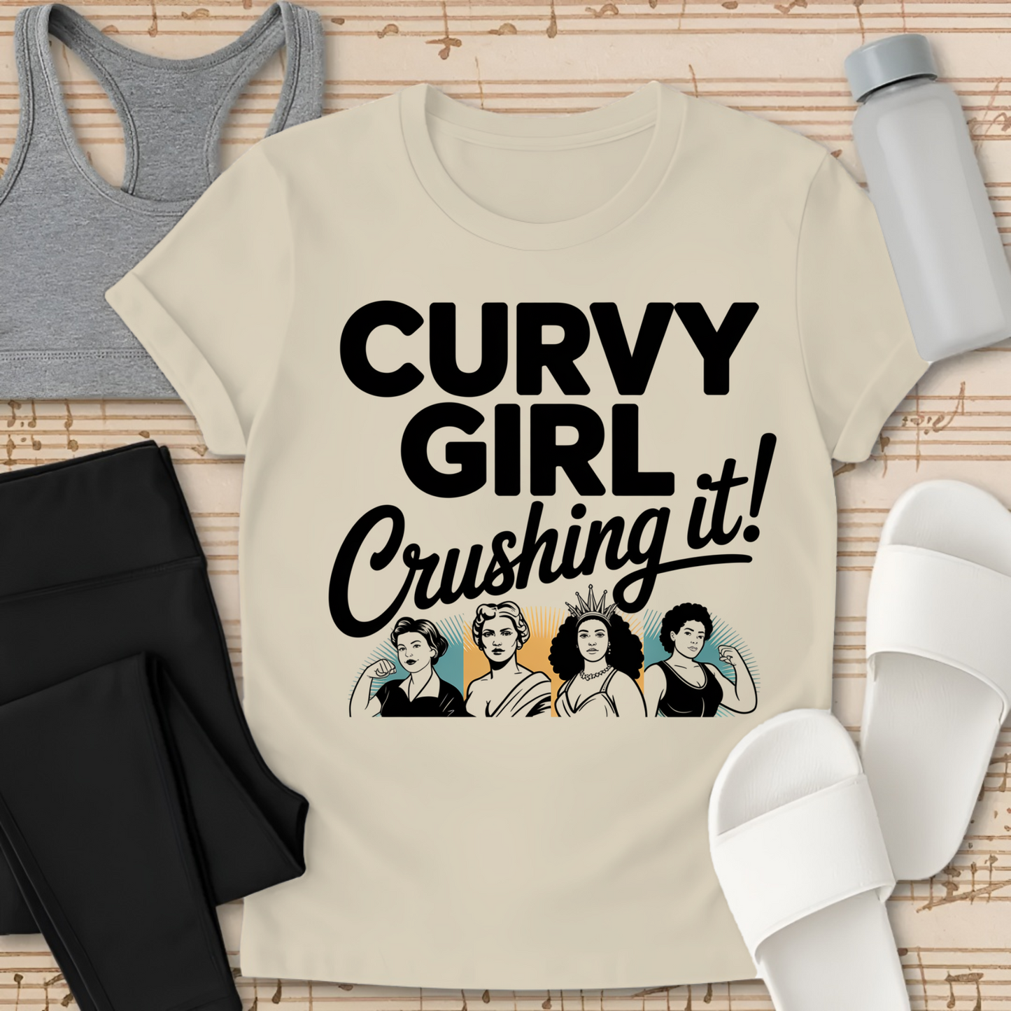 Curvy Girl Crushing it! T-shirt