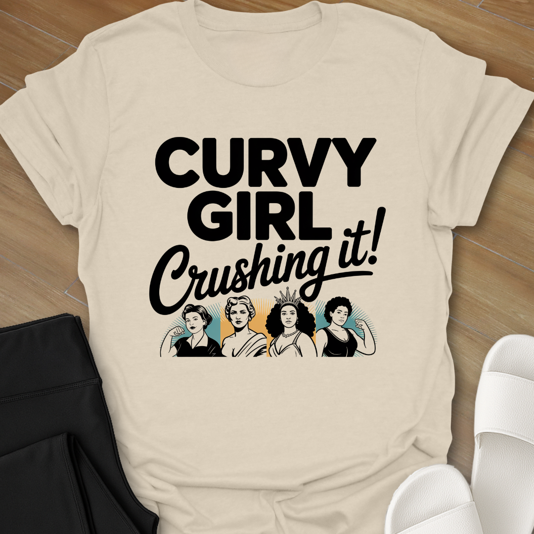 Curvy Girl Crushing it! T-shirt