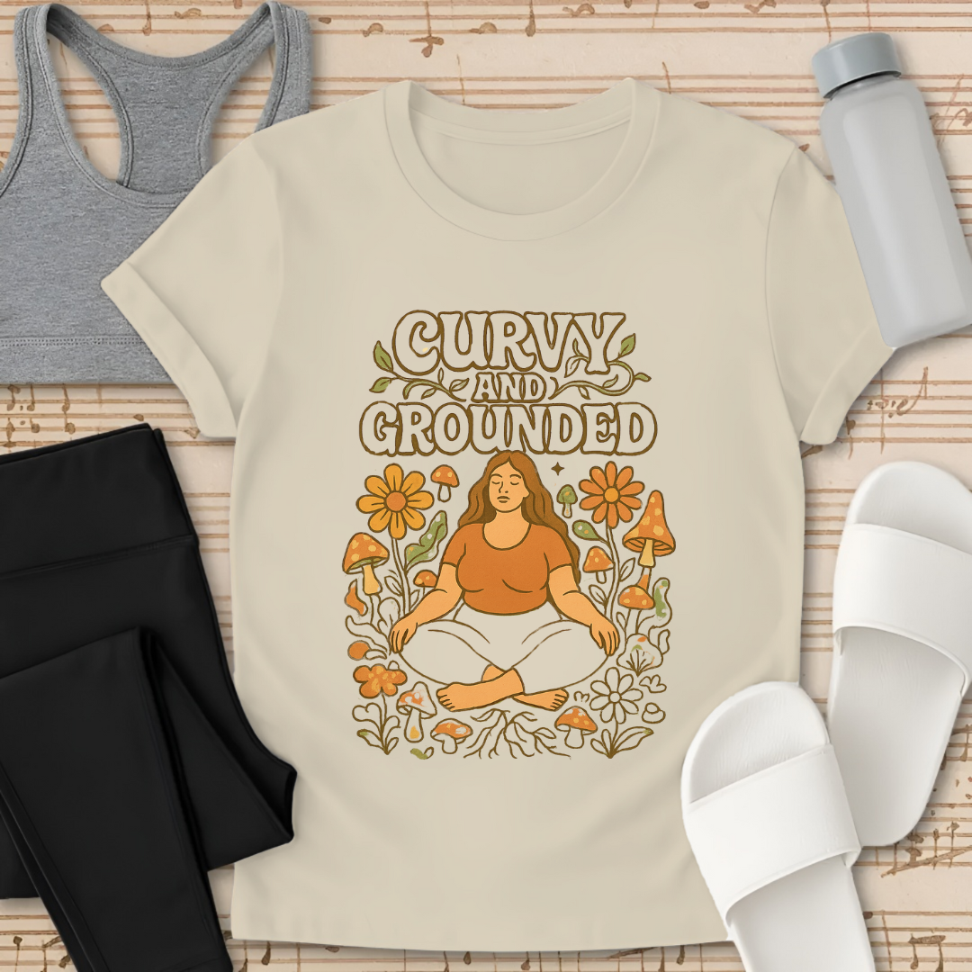 Curvy and Grounded T-Shirt