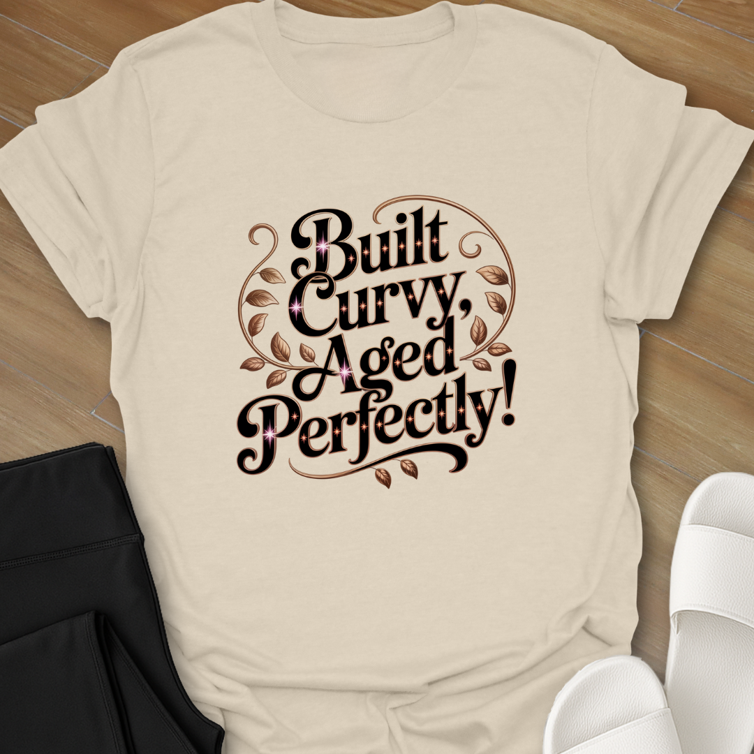 Built Curvy, Aged Perfectly! T-Shirt