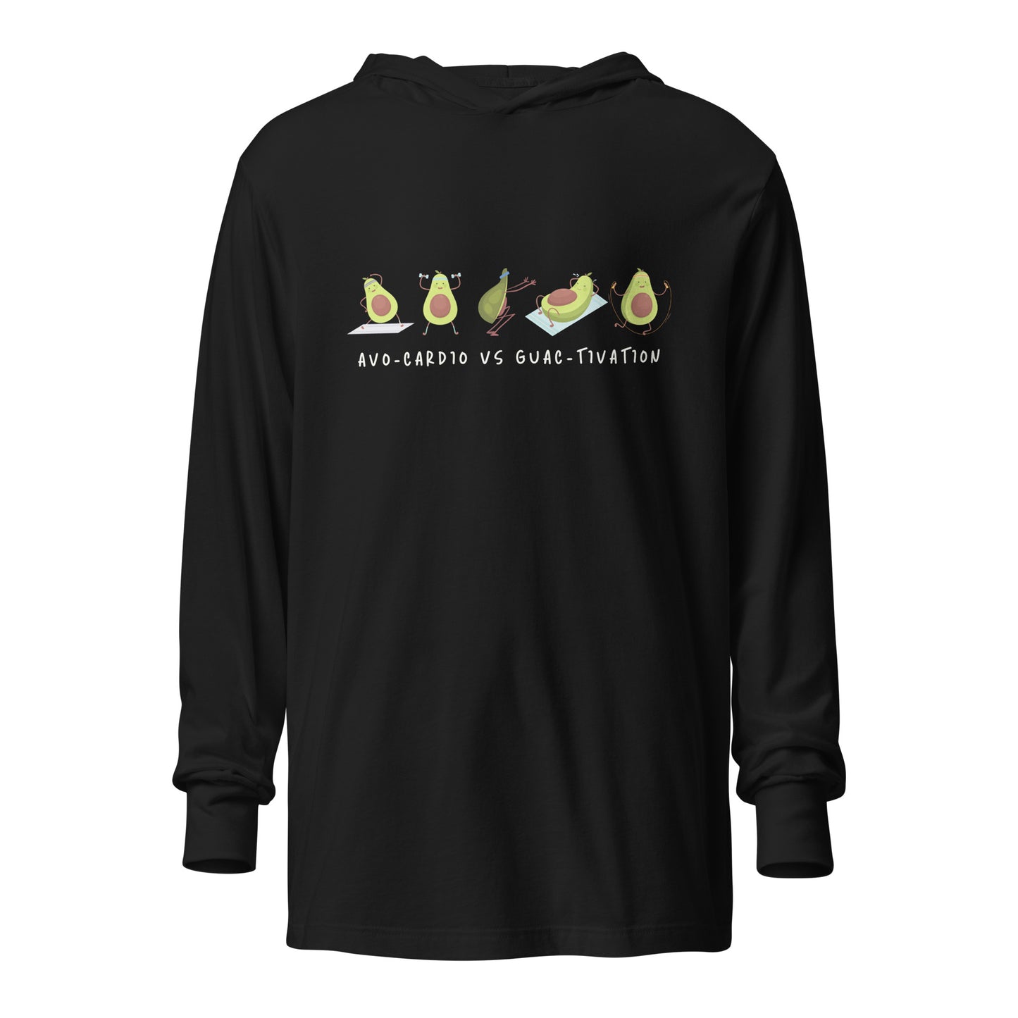 Avo-cardio vs Guac-tivation Hooded Tee Ciaobellatre