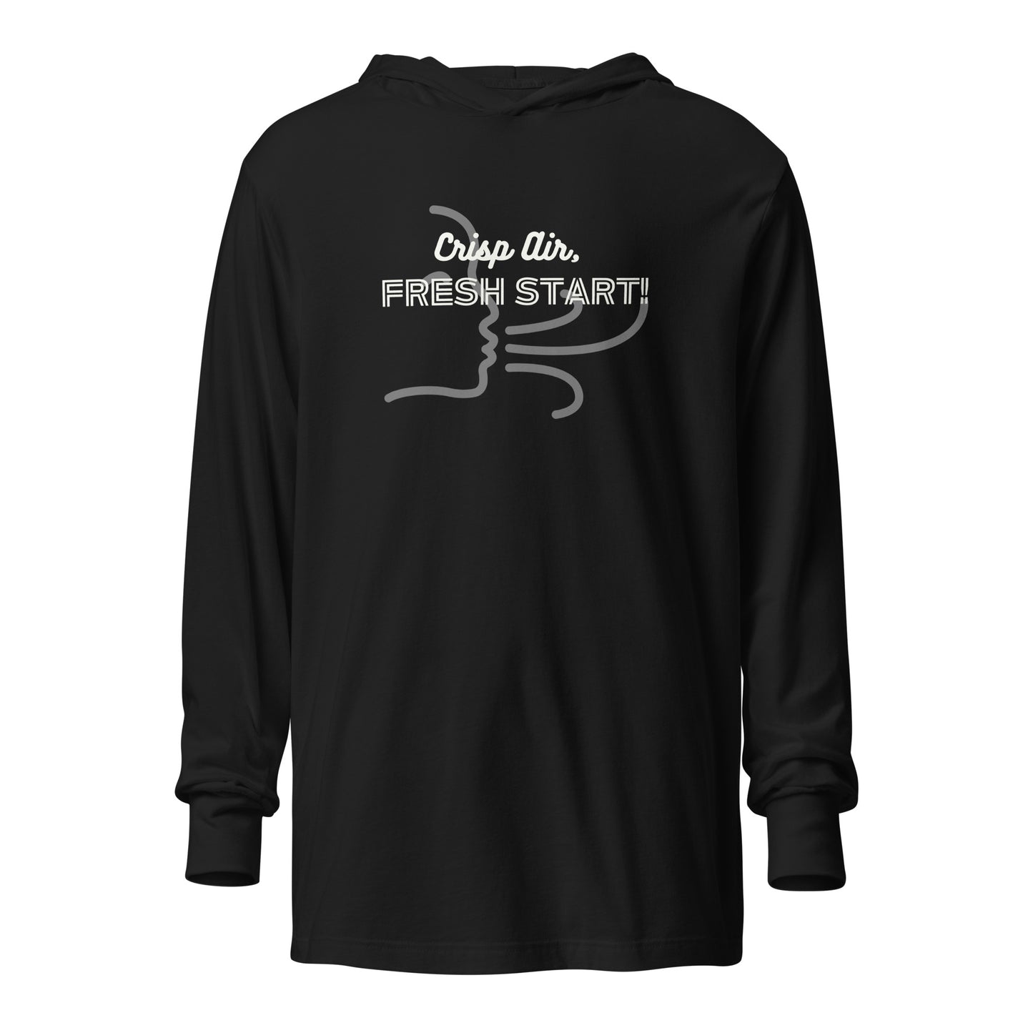 Clear Air! Fresh Start! Hooded Long-sleeve Tee Ciaobellatre