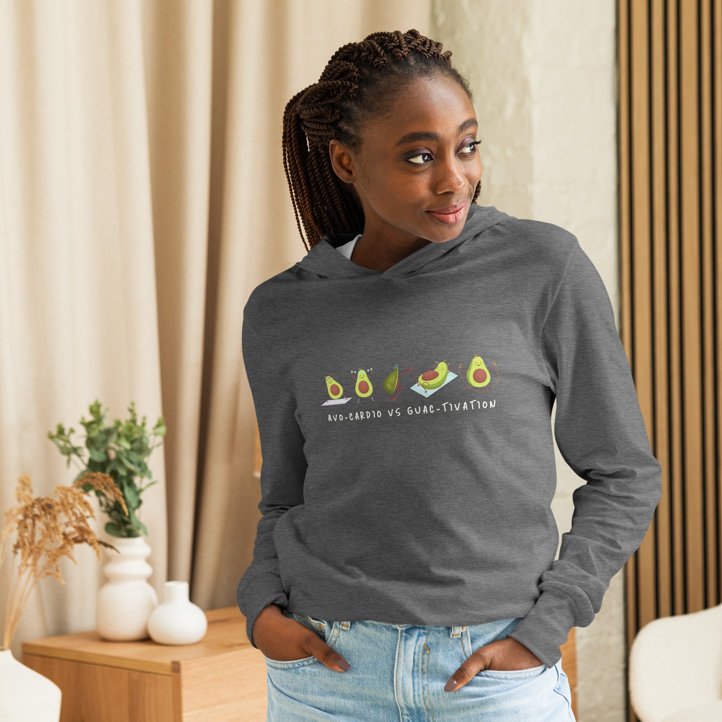 Avo-cardio vs Guac-tivation Hooded Tee Ciaobellatre