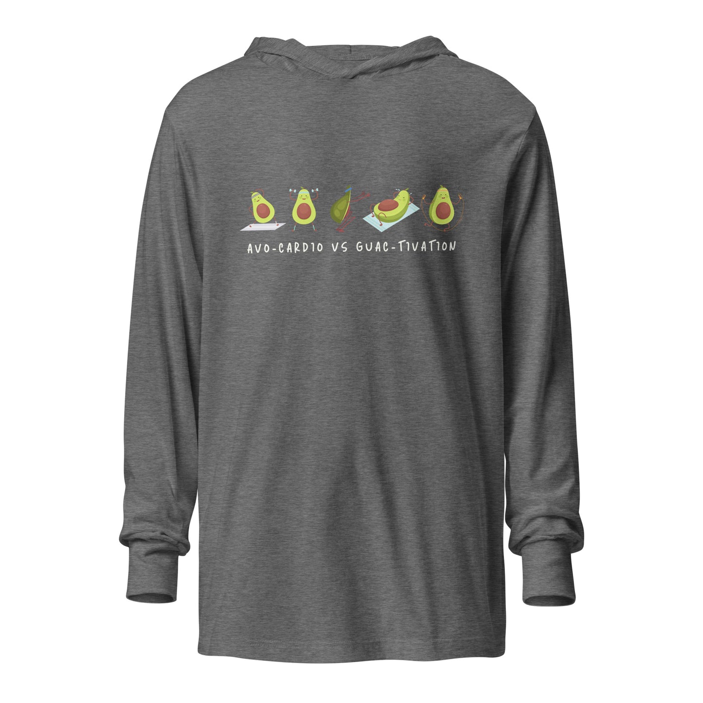 Avo-cardio vs Guac-tivation Hooded Tee Ciaobellatre