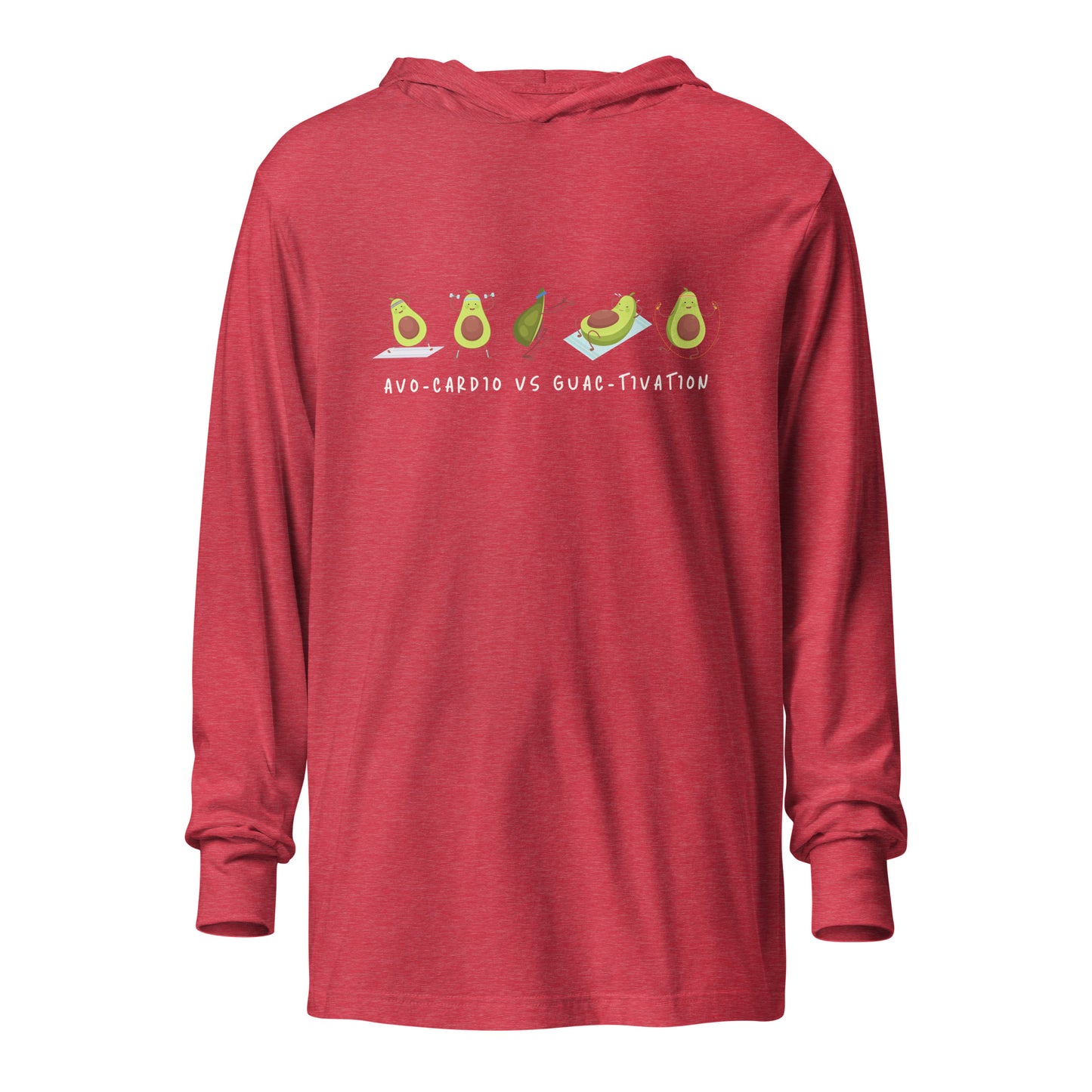 Avo-cardio vs Guac-tivation Hooded Tee Ciaobellatre