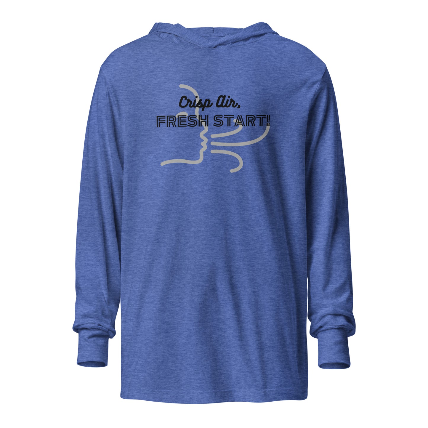 Clear Air! Fresh Start! Hooded Long-sleeve Tee Ciaobellatre