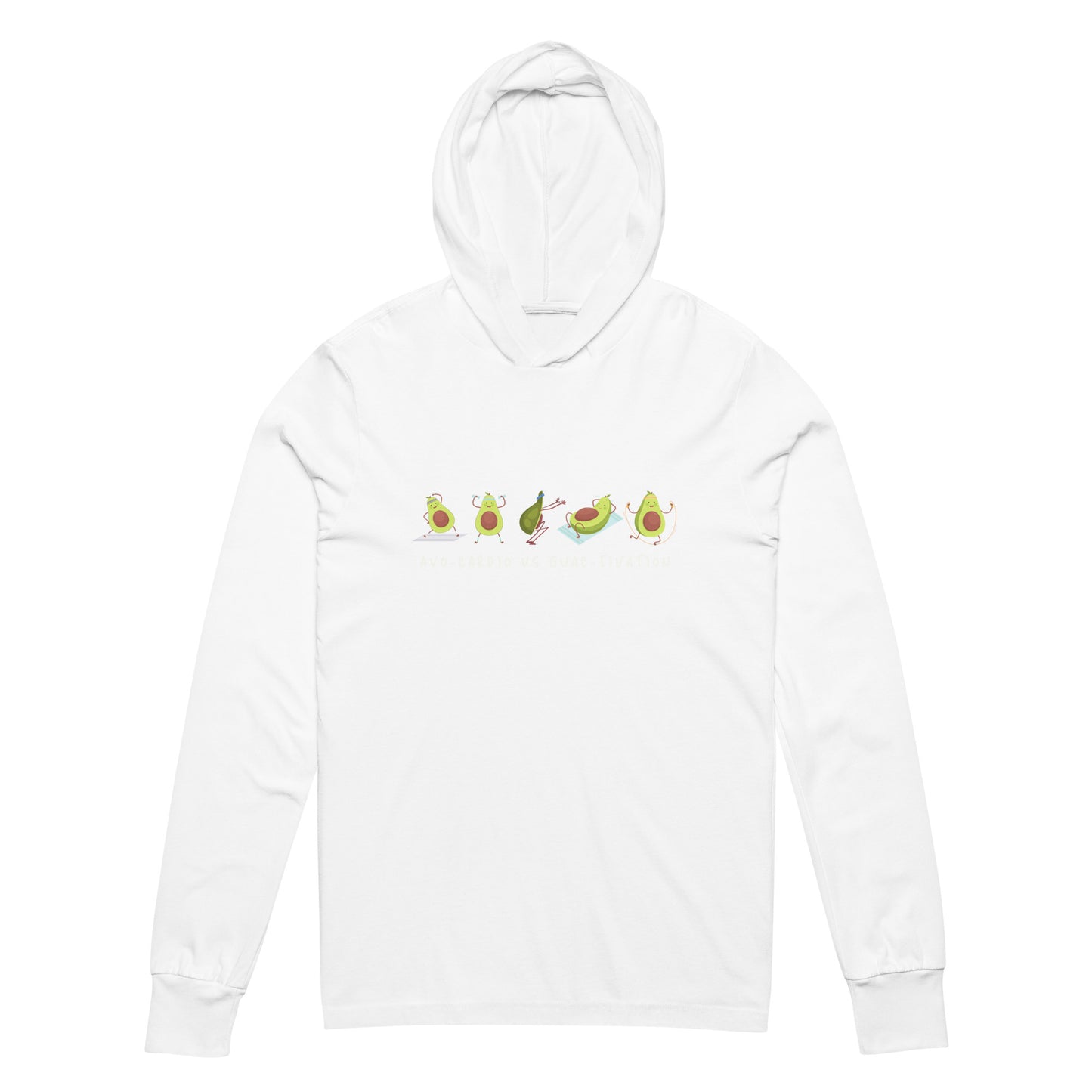 Avo-cardio vs Guac-tivation Hooded Tee Ciaobellatre